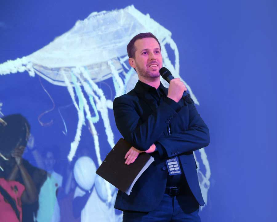 Joseph-Plaster-2019-Ball A person in a suit